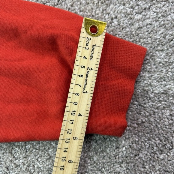 Burton Hoodie Mens Orange XL Red Extra Large Graphic Snowboarding Pullover - Picture 9 of 15